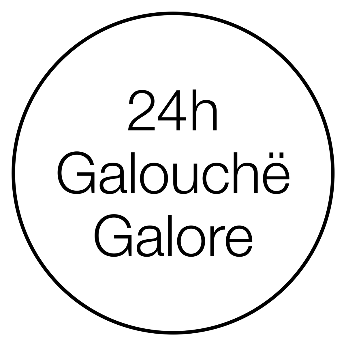 Galouchë Galore